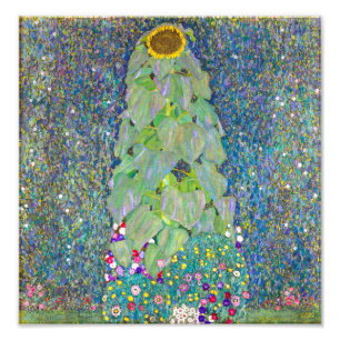 Sunflower   Gustav Klimt   Photo Print
