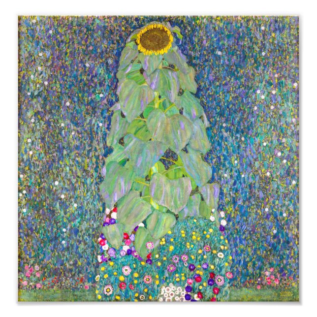 Sunflower | Gustav Klimt | Photo Print (Front)