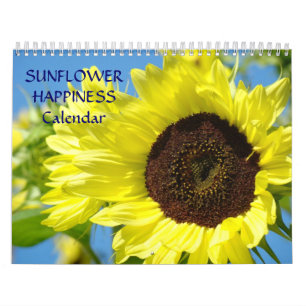 SUNFLOWER HAPPINESS Calendar Office Gifts
