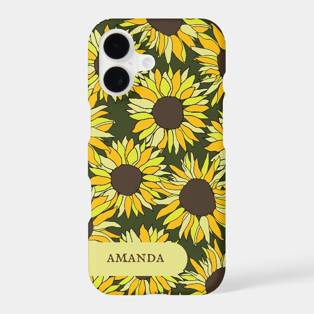 Sunflower head summer flower Case-Mate iPhone case (Back)
