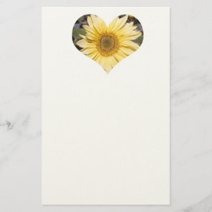 Sunflower Heart Letterhead