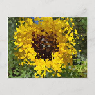 Sunflower Hearts Postcard