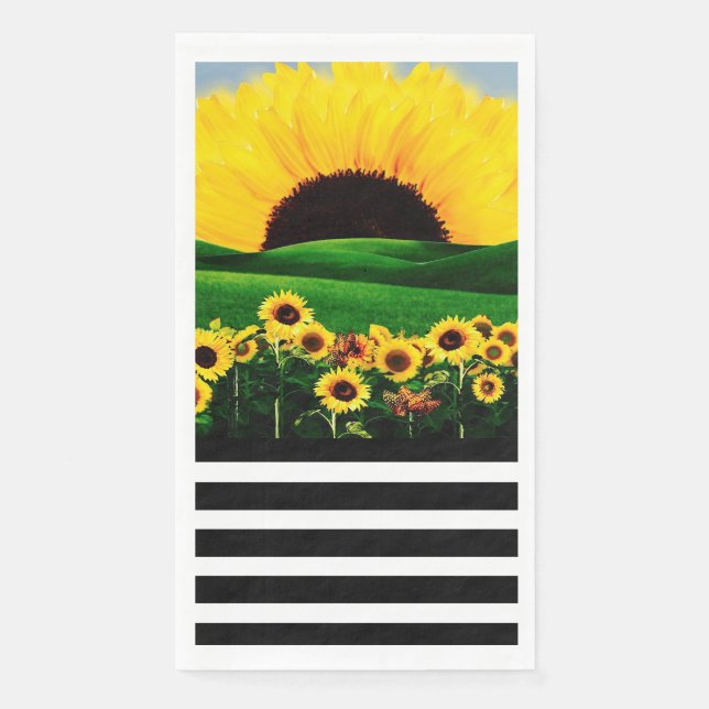 SUNFLOWER HILL NAPKIN (Front)