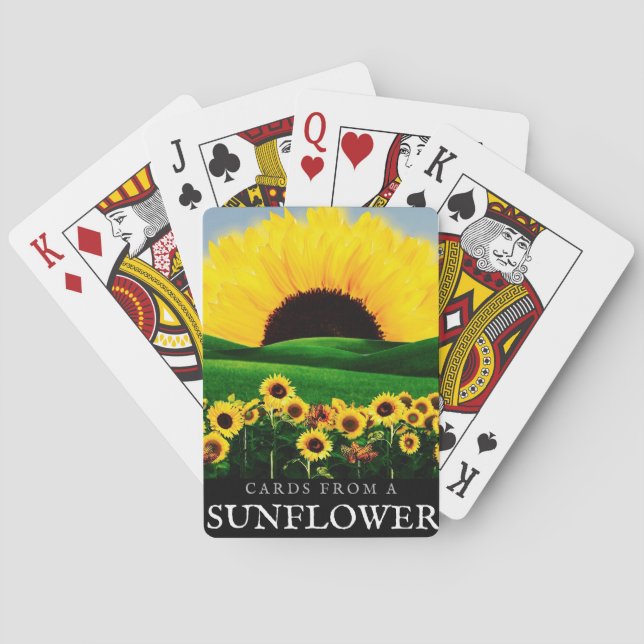 SUNFLOWER HILL PLAYING CARDS (Back)
