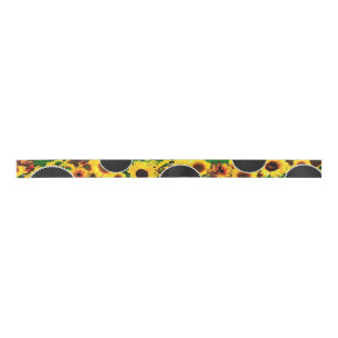 SUNFLOWER HILL SATIN RIBBON