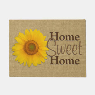 Sunflower Home Sweet Home Doormat