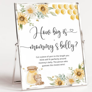 Sunflower how big is mummy's belly game poster