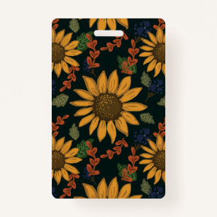 Sunflower I.D. Badge ID Badge