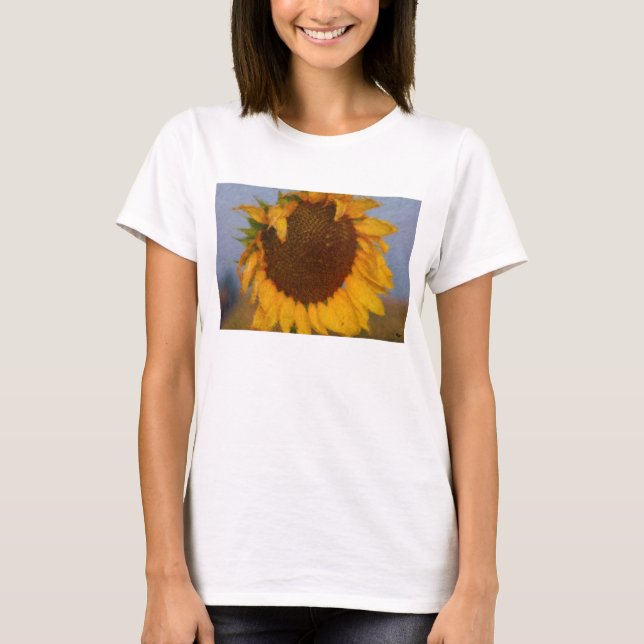 SUNFLOWER IMPRESSIONS TEE (Front)