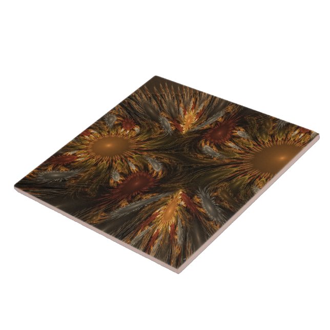 Sunflower Impressions Tile (Side)