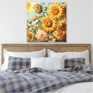 Sunflower Inspirations Canvas Print