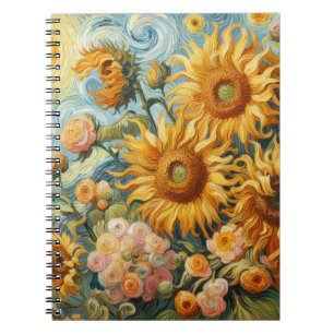 Sunflower Inspirations Notebook