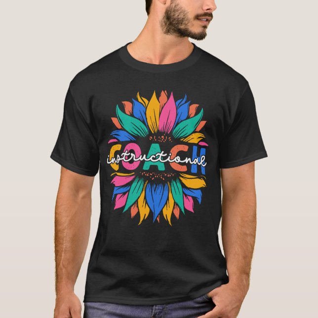 Sunflower Instructional Coach T-Shirt (Front)