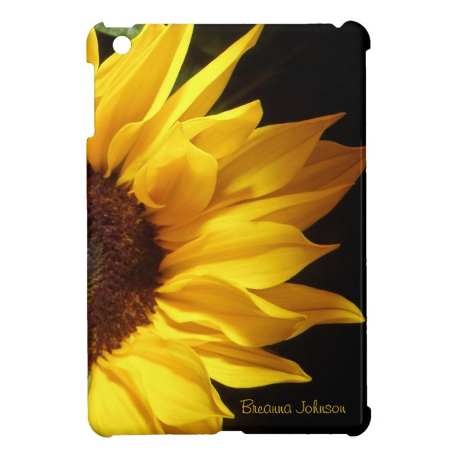 Sunflower iPad Mini Case (Back)
