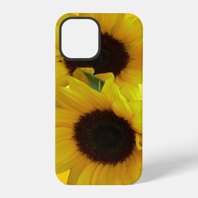 Sunflower iPhone 12 Case Sunflower iPhone Case (Back)