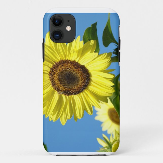 Sunflower iPHONE 5 covers Yellow Sun Flowers (Back)