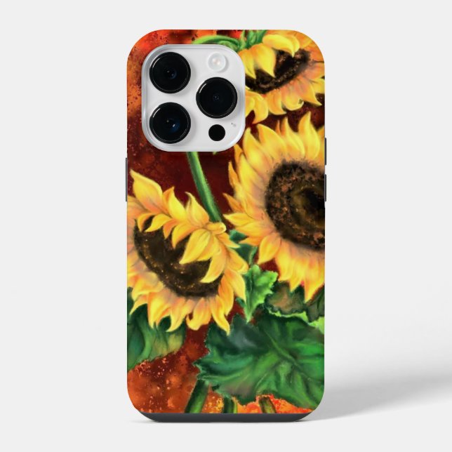 Sunflower iPhone Case (Back)