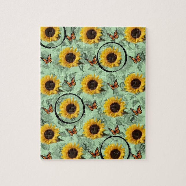 Sunflower Jigsaw Puzzle (Vertical)