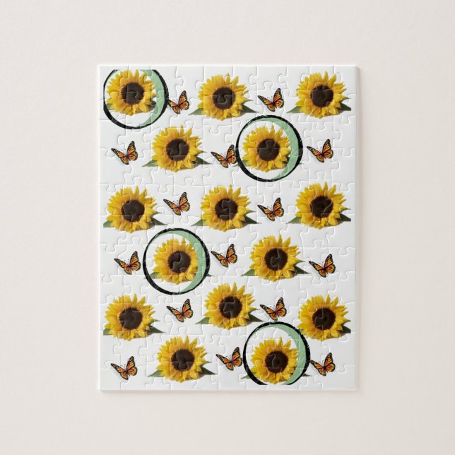 Sunflower Jigsaw Puzzle (Vertical)