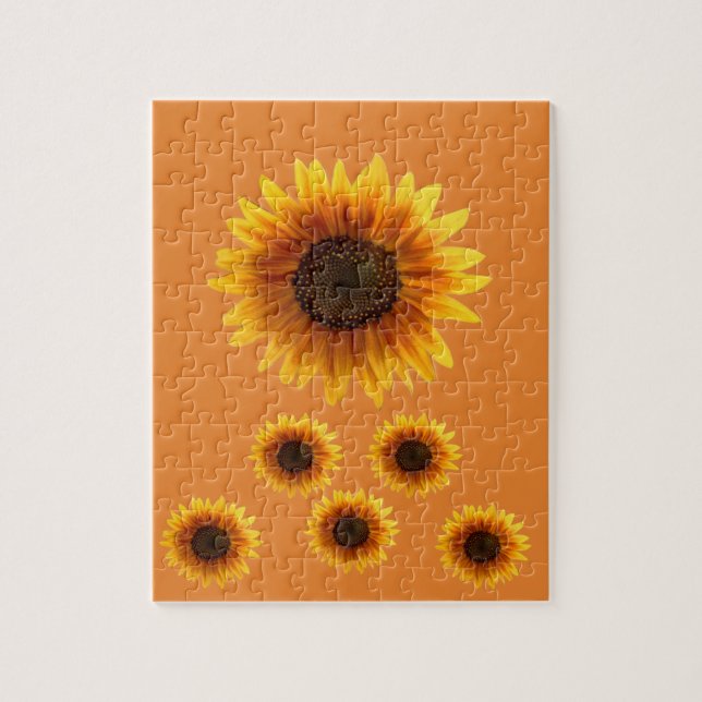 Sunflower Jigsaw Puzzle (Vertical)