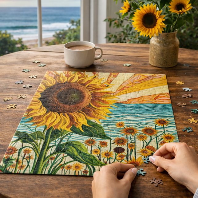 Sunflower Jigsaw Puzzle (Creator Uploaded)