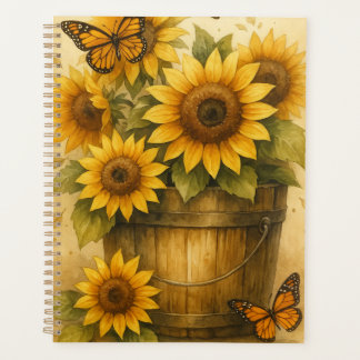 Sunflower Journal Planner