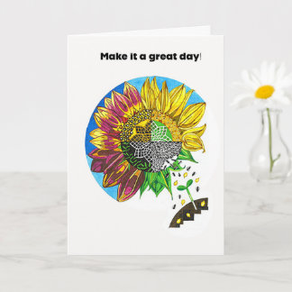 Sunflower Joy Card