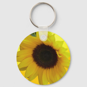 Sunflower Key Chains Cheerful Yellow Flower Gifts