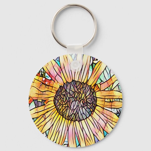 SUNFLOWER KEY RING (Front)