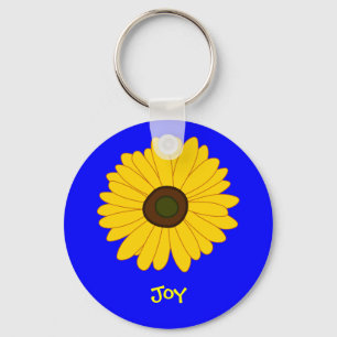 Sunflower Key Ring