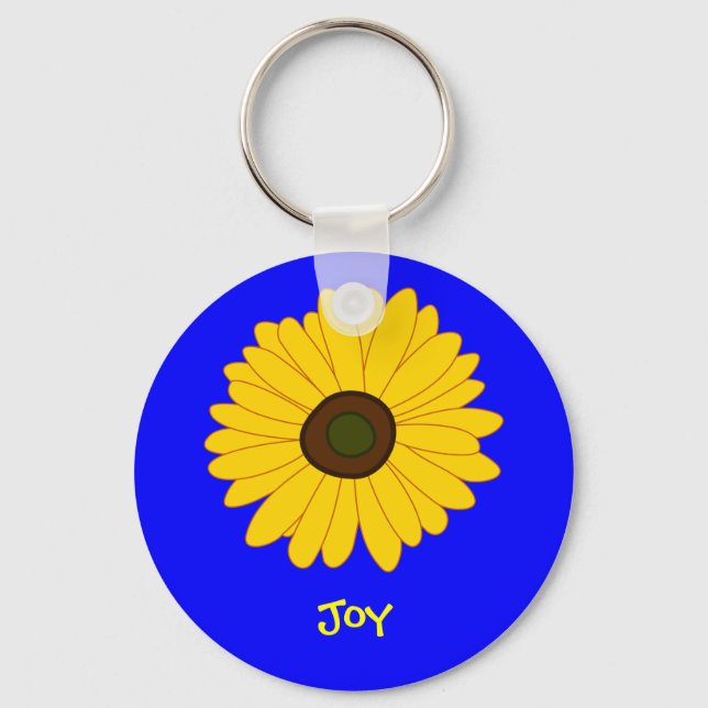 Sunflower Key Ring (Front)