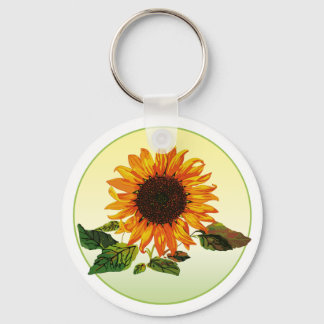 Sunflower Key Ring