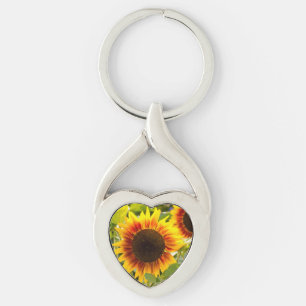 Sunflower Key Ring
