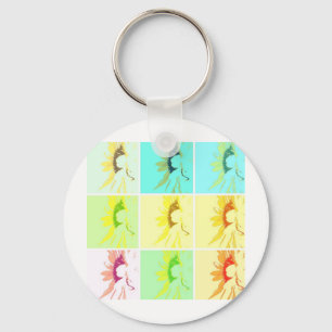 Sunflower Key Ring
