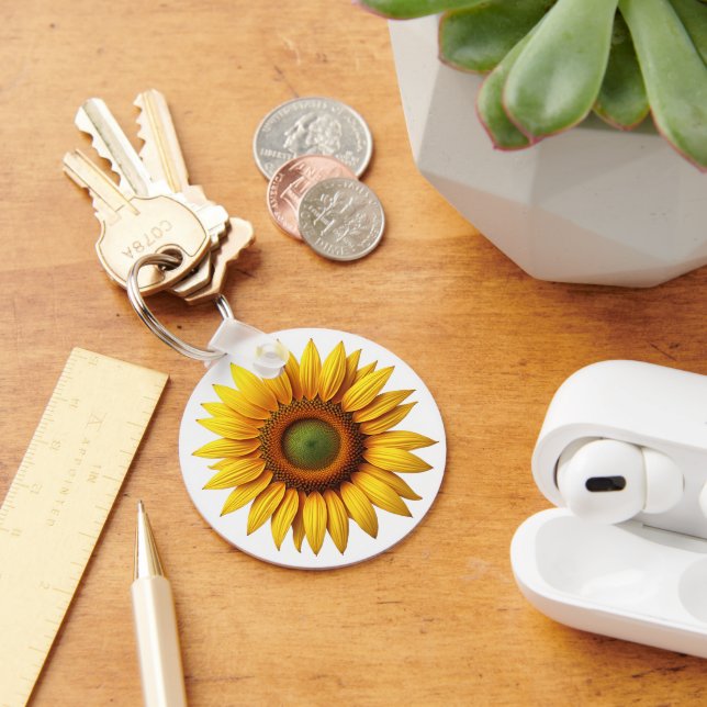 sunflower keychain (Desk)