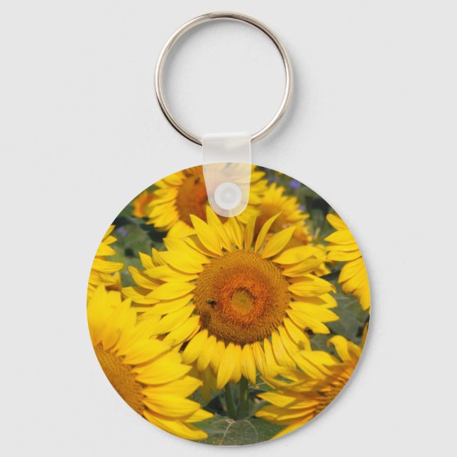 Sunflower keychain (Front)
