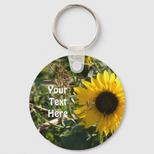 Sunflower Keyring