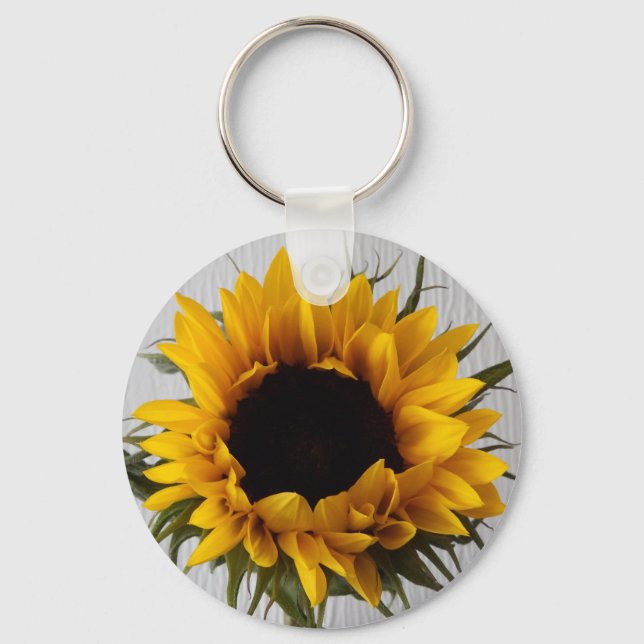Sunflower Keyring (Front)