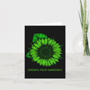 Sunflower Kidney Disease Awareness Costume Ribbon Card