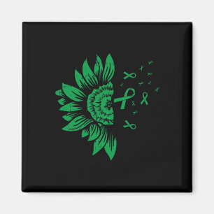 Sunflower Kidney Disease Mental Health Scoliosis R Magnet