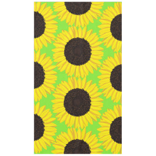 Sunflower Kid's Birthday Party Summer Tablecloth