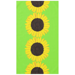 Sunflower Kid's Birthday Party Tablecloth