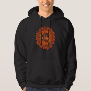 Sunflower Kind Be Kindness Awareness For Unity Day Hoodie