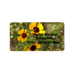 Sunflower Label