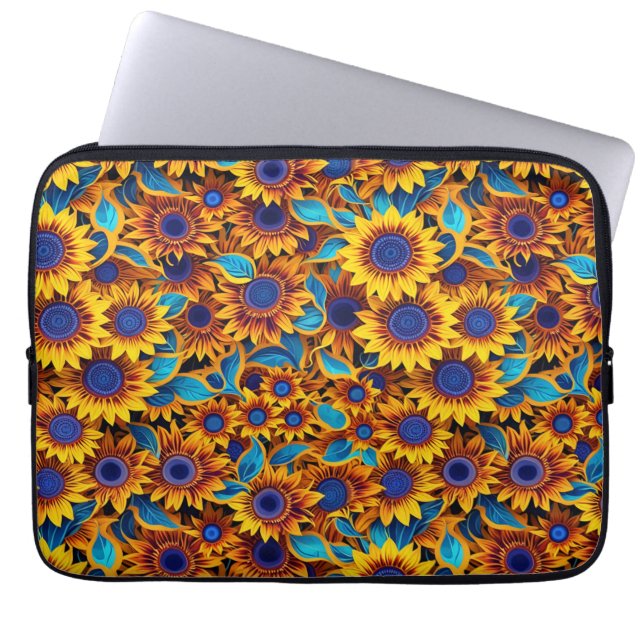Sunflower Laptop Bag (Front)