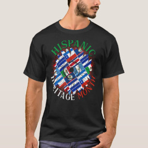 Sunflower Latino Pride Hispanic Heritage Month T-Shirt