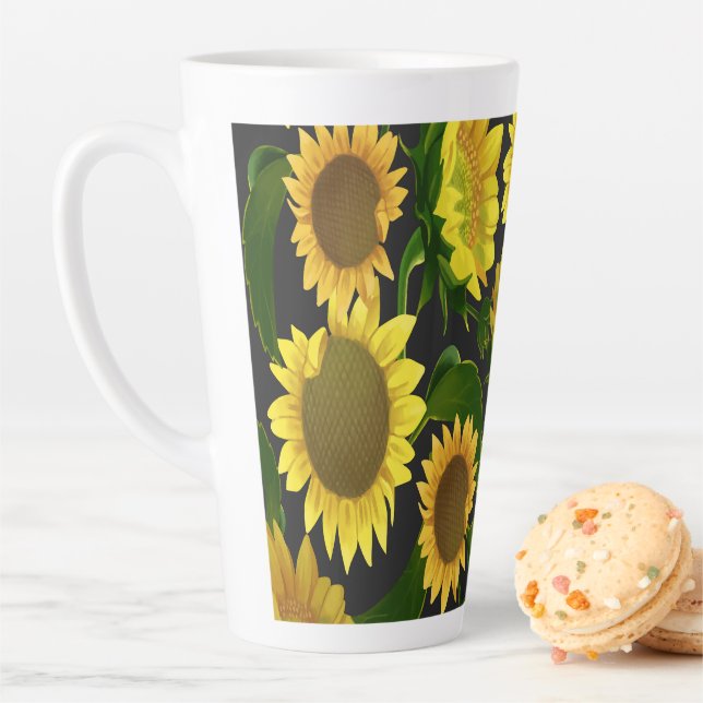 Sunflower Latte Mug (In Situ)