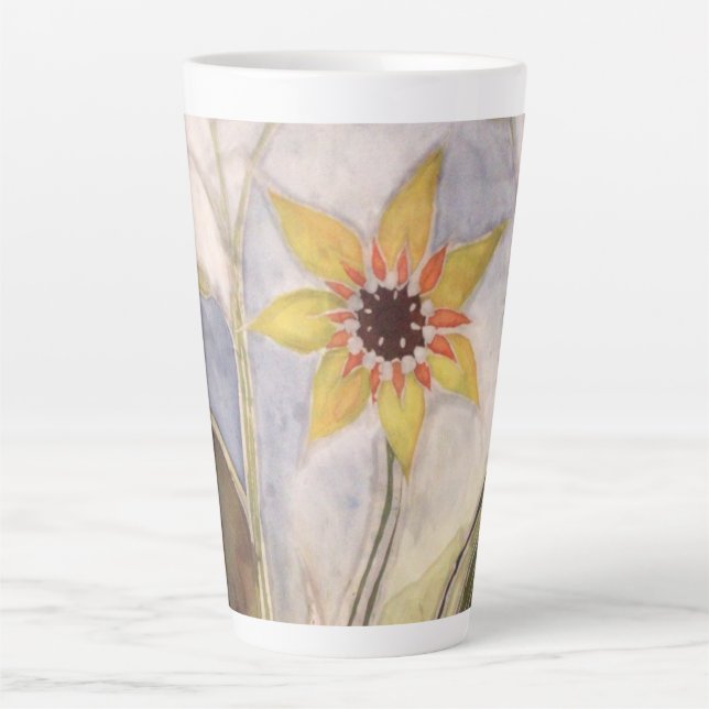 Sunflower Latte Mug (Front)