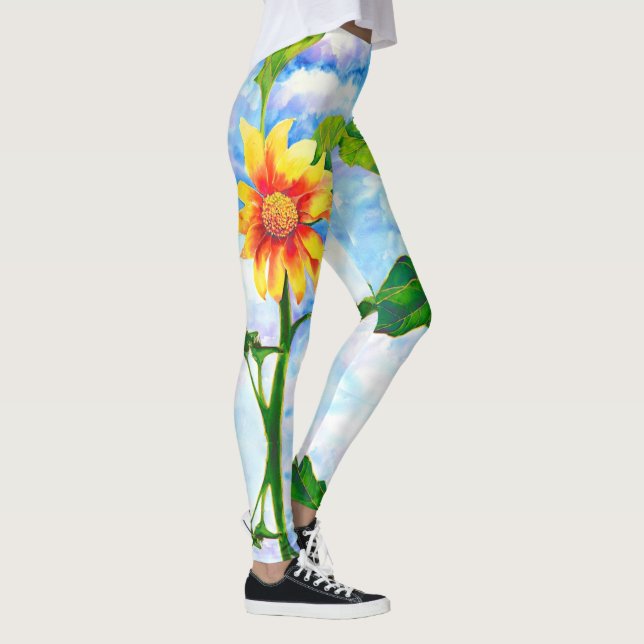 Sunflower Leggings (Right)