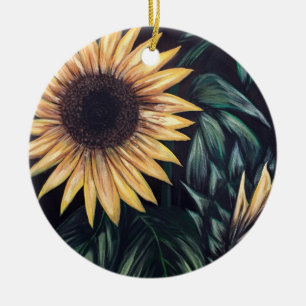 Sunflower Life Ceramic Tree Decoration